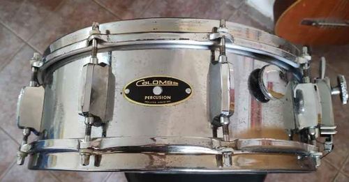 Redoblante Colombo Metalico snare drum.jpg