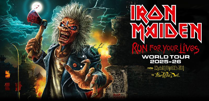 Run for your lives tour Iron Maiden 2025